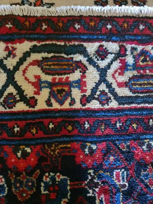 FOR JOHANN BEAUTIFUL NEW HAND KNOTTED PERSIAN RUNNER CARPET 410CM  BY 110CM FLORAL DARKER TONES