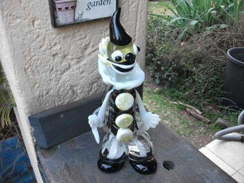 MURANO GLASS CLOWN WITH DAMAGE. INTERESTING PIECE