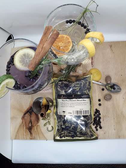 Thai Pea Flowers Dried Blue 50g