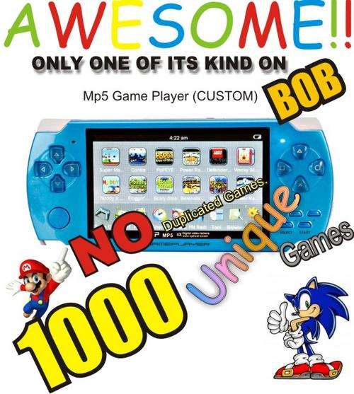 ONE OF A KIND ON BOB (MP5 GAME / MOVIE / MP3 / RADIO PLAYER)  CAMERA TV OUT