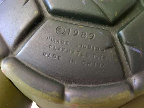 13 inch Leonardo TMNT, 1989, mirage studios, playmates toys