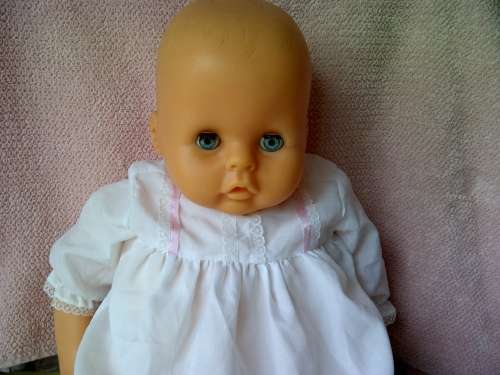 baby angel doll 1980s in great condition