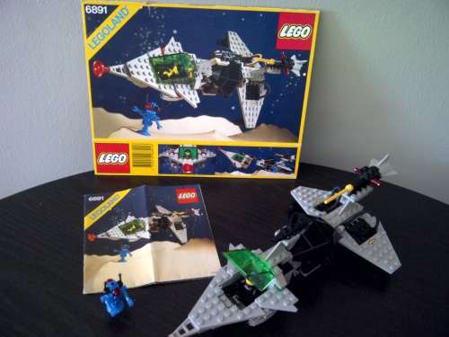 vintage lego#6891 1970-1980s box flaps missing