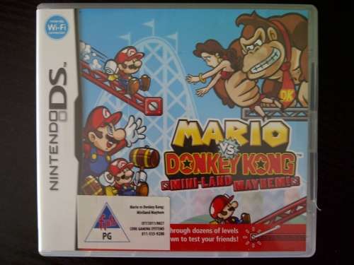 mario vs donkey kong ds