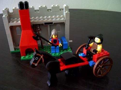 80's vintage lego 6040  (with instruction manual)