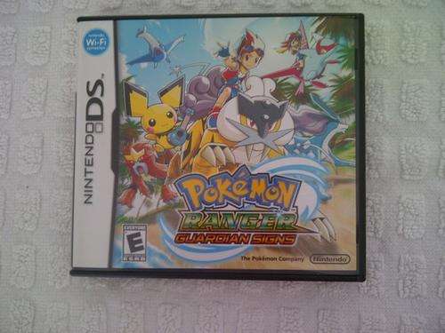 Pokemon Ranger guardian signs ninendo ds complete