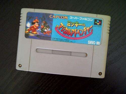 SNES Mickey mouse capcom