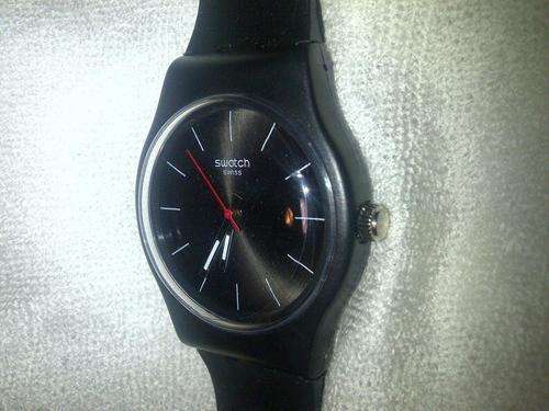 SWATCH BLACK WATCH