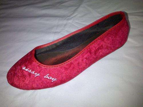 SISSY BOY PUMPS - RED, SIZE 5!!!