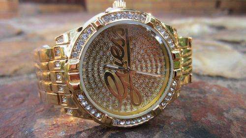 GUESS GOLD ROUND DIAMOND FACE LADIES WATCH - LATEST ARRIVAL!!!! LAST ONE!!