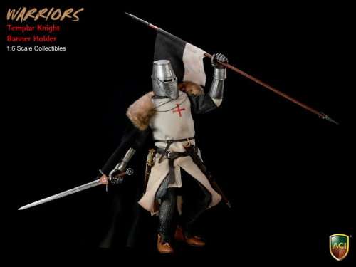 1/6 Scale ACI Knight Templar Knight and war horse
