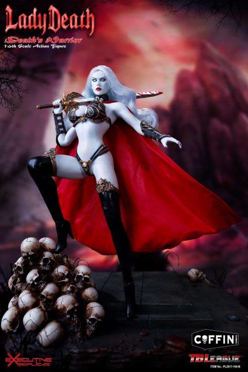 Phicen TBL 1/6 scale Lady Death figure v2
