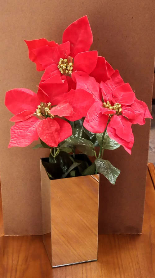 Mirror Vases Tall (30cm High)