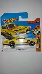 Hotwheels - Pontiac GTO - Yellow