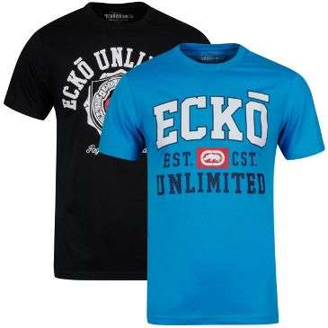 Men's 2 Pack Ecko T-shirts - XLarge