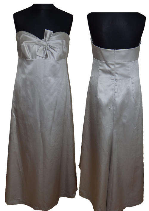 Oyster Ladies Evening Dress (Ex Display) - Size 14 - REDUCED TO CLEAR, NO RESERVE!!!