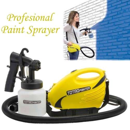 900W Professional Paint Sprayer - Black & Yellow