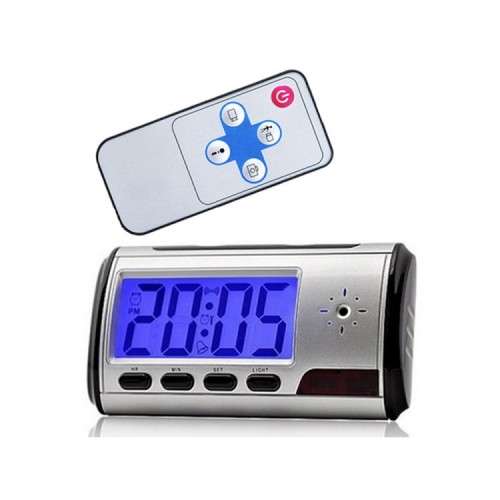 Remote Controlled Spy Camera Clock