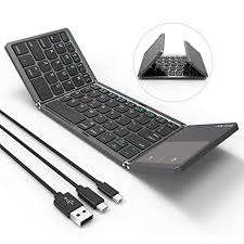 FOLDABLE KEYBOARD WITH TOUCHPAD