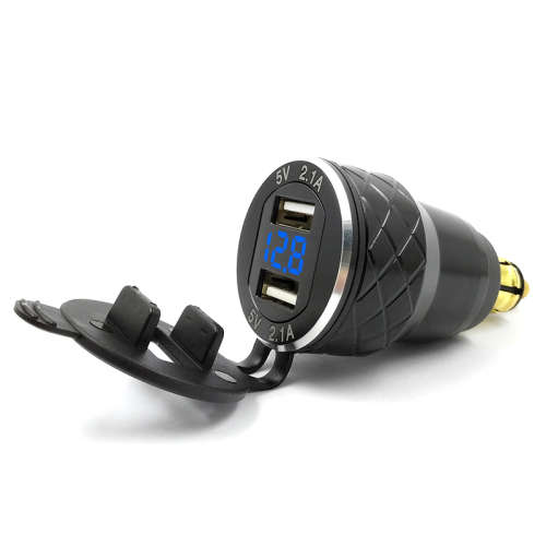 BMW 1200/800 GS - Hella USB Charger with Integrated Volt Meter