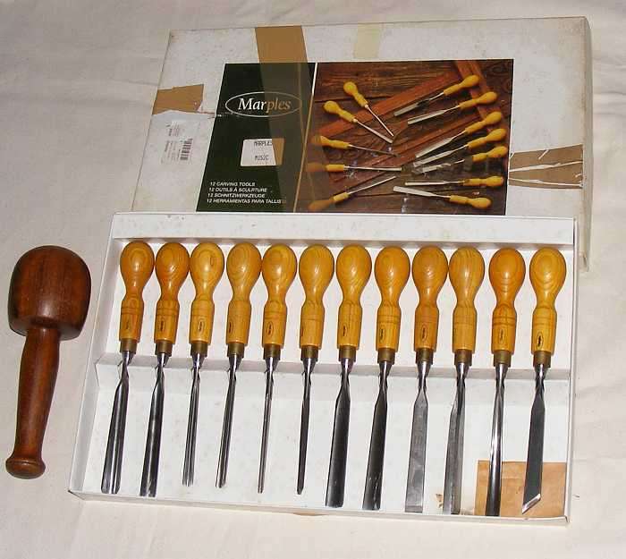 CARVING CHISELS by William Marples