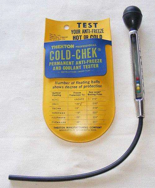 Vintage Anti-freeze and coolant tester