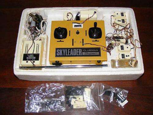Vintage Skyleader Clubman Radio control system