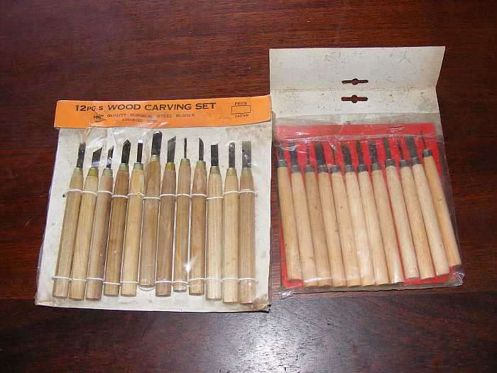 Hobby carving tools for light work