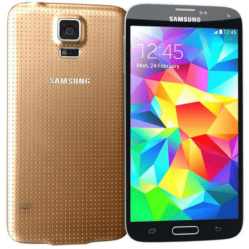 *ULTIMATE STYLE* GOLD Galaxy S5 Phone with Gear 2 Smartwatch