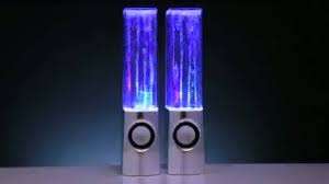 Illuminated Colour Fountain Speakers
