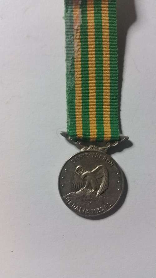 Danie Theron medal - miniature
