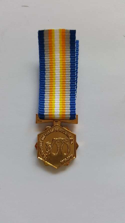 SAPS Centenary Medal (Miniature)