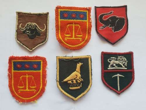 SADF and Rhodesian Felt patches