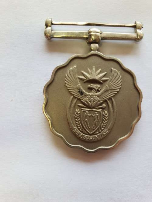 SANDF Service medal - numbered