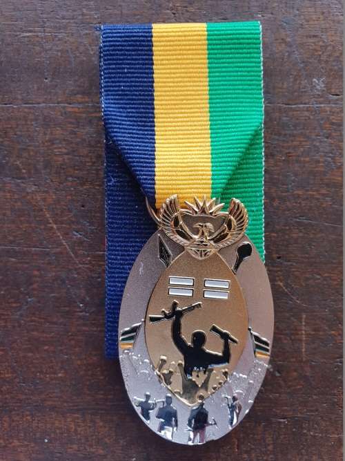 SA Military Veterans Bravery Medal - Platinum Class III
