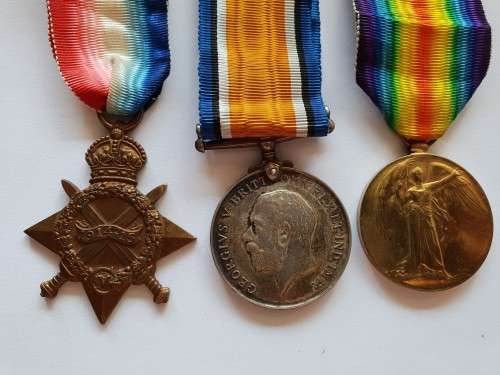 WW1 medal group - 11th Inf / SASC