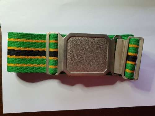 Commando stable belt - no badge on buckle.