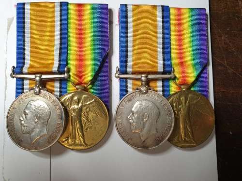 WW 1 medal groups - Brothers Batten