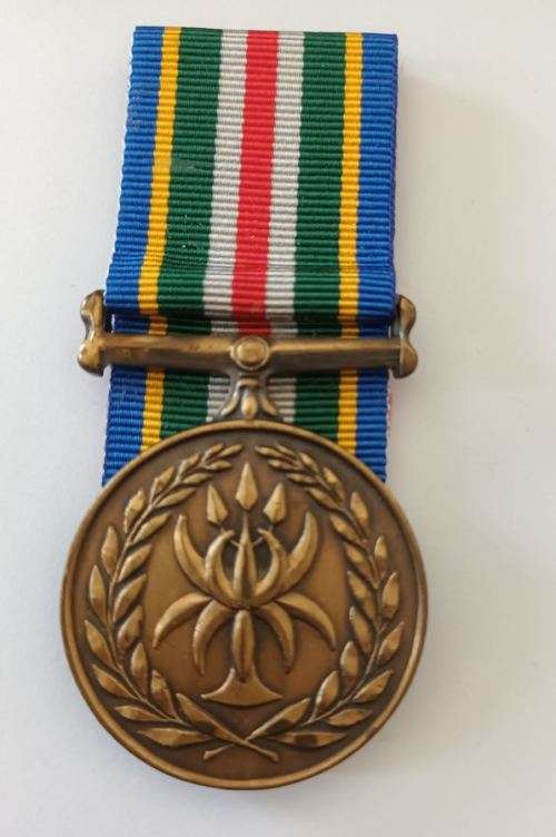 South African Police Service - Reconciliation & Amalgamation medal - Full size & Original