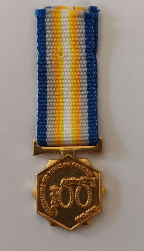 SAPS Centenary medal miniature - Original