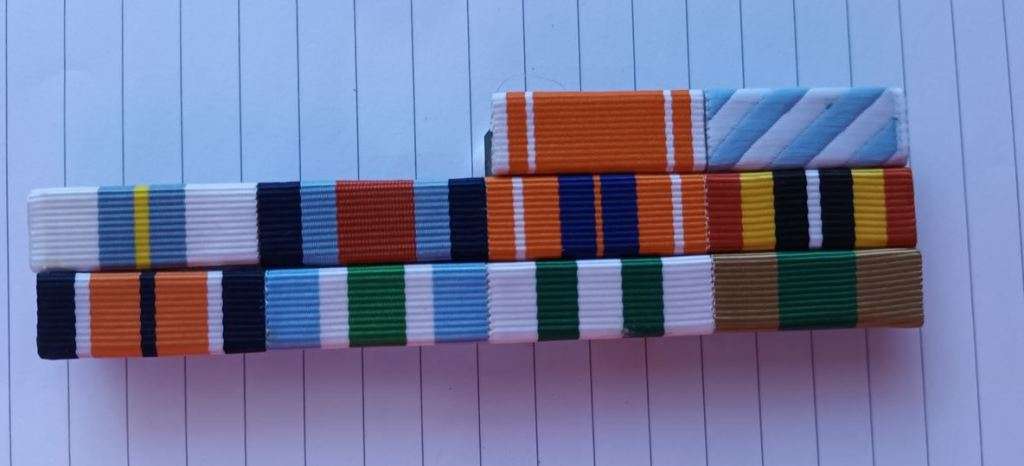 SADF - Medal ribbon bar