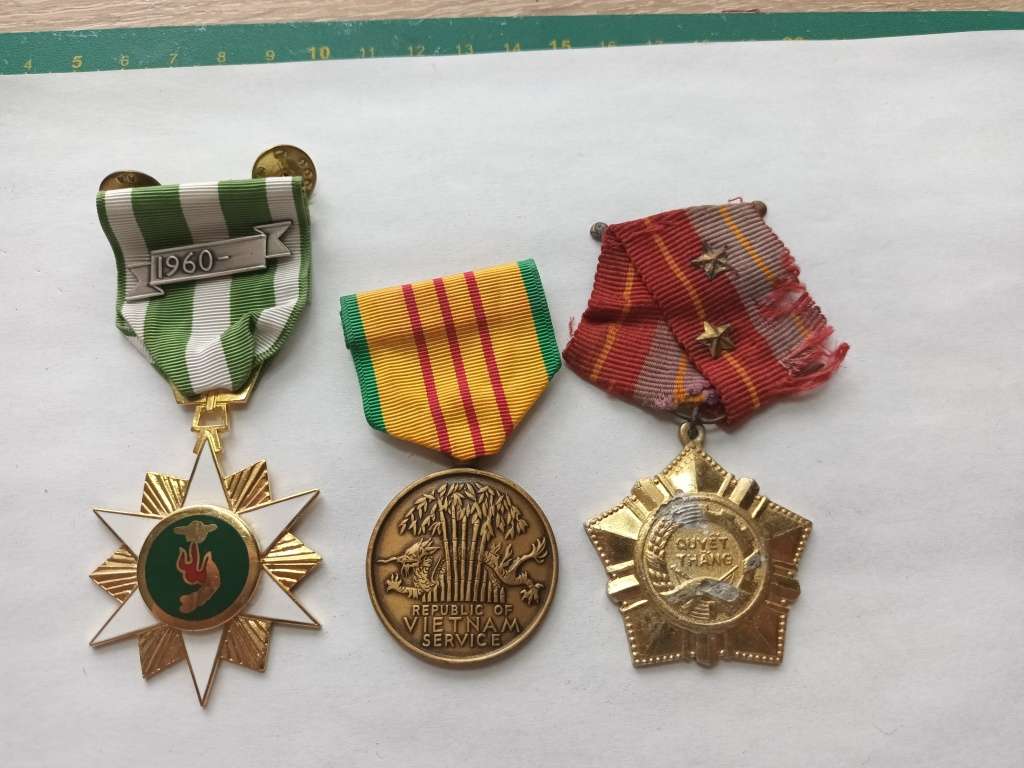 Vietnam related medals - US and Vietnamese.