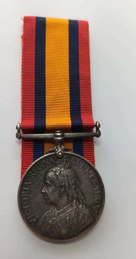 Boer War - QSA medal - Full size - Original - Worcester TG