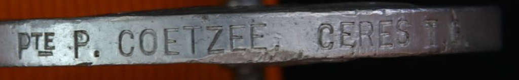 Boer War - QSA medal - Full size - Original - Ceres T.G