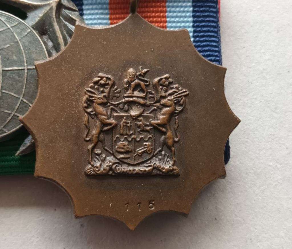 SADF (Navy) medal group - Full-size, Original