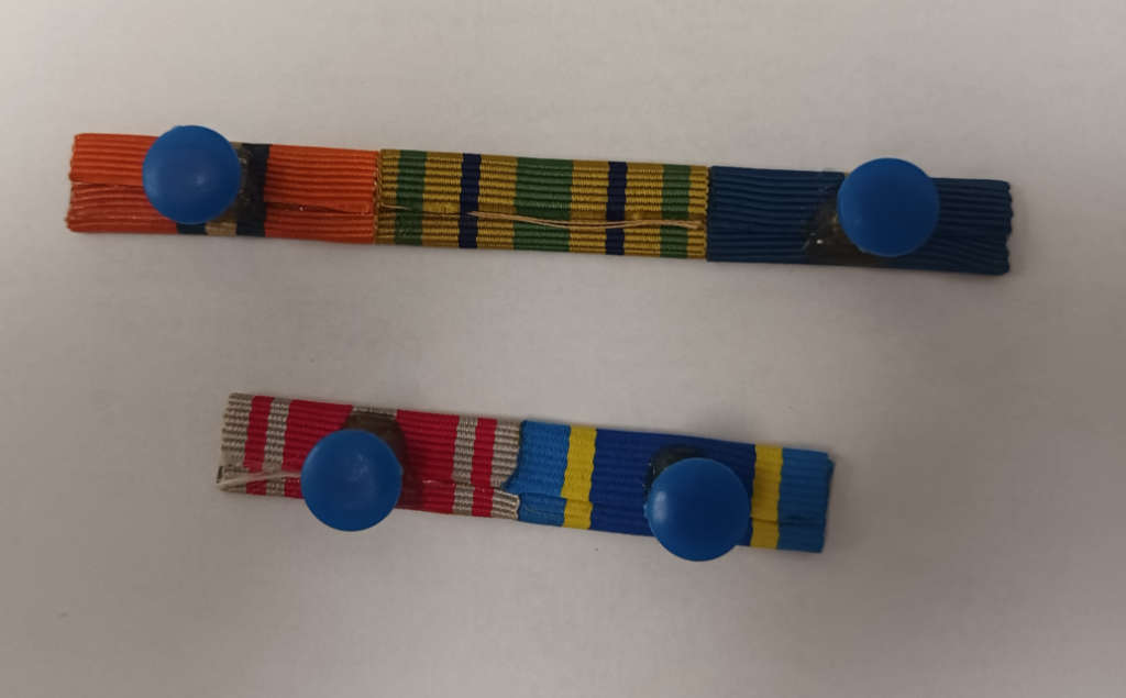 SAP - Medal bars for Police Tunic.