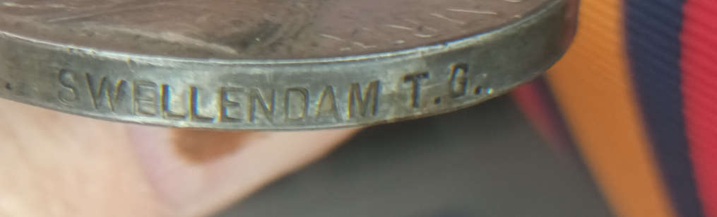 Boer War - QSA - Swellendam TG