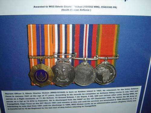 WW2 and SADF Medal group