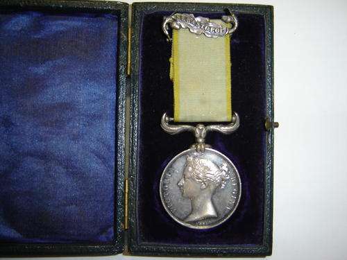 Crimea Medal with Sebastopol clasp