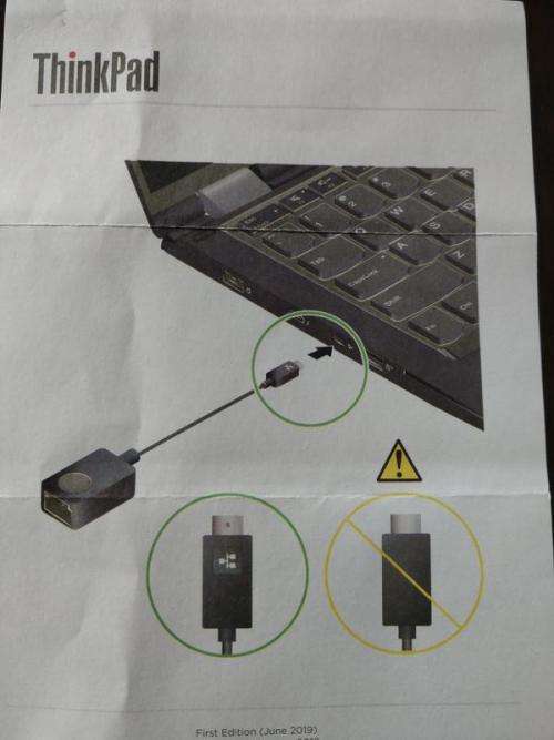 Lenovo ThinkPad Ethernet Extension Cable for Yoga 30 and Carbon X1